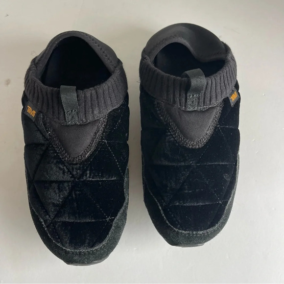 Teva Womens Ember Moc Velvet Slipper Sneaker Shoes, Black, US 5 - Picture 7 of 10